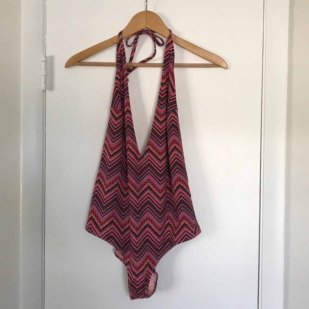 H&M Multicolor One Piece Bathing Suit